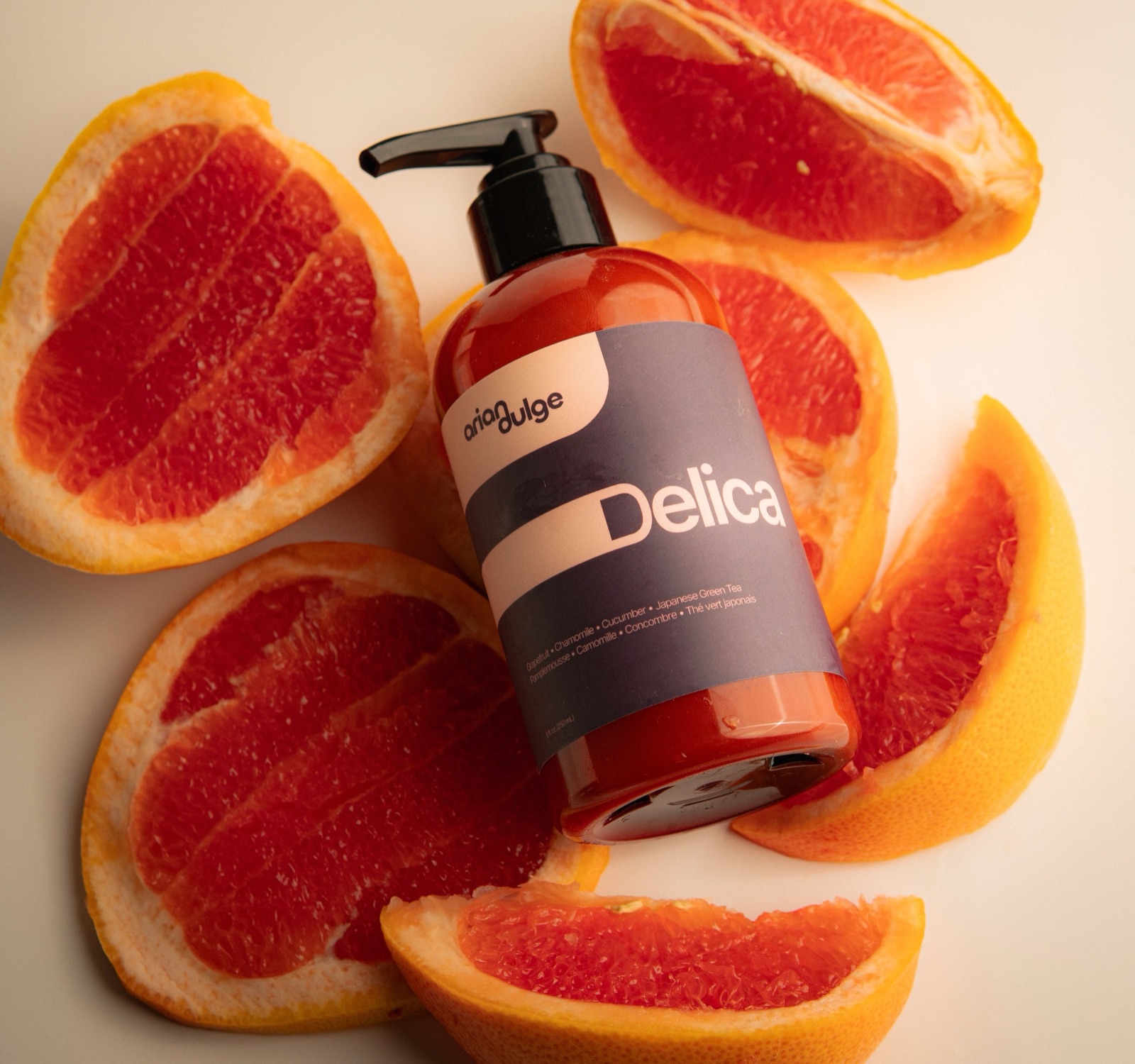Arian Dulge Skincare — Product photography